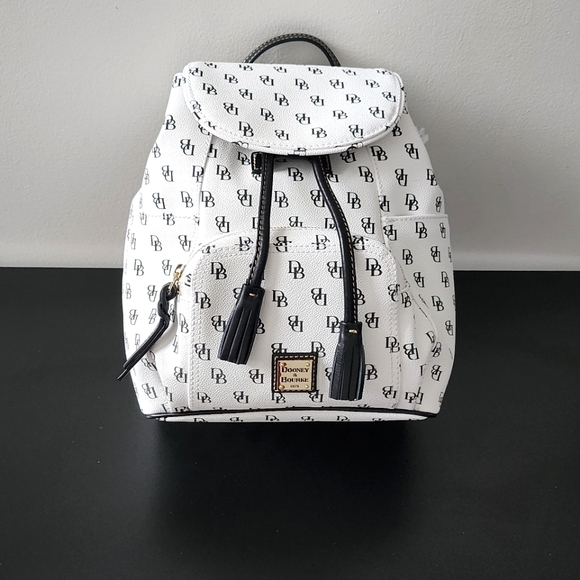 Rare DB White Gretta Monogram Backpack - Picture 5 of 16